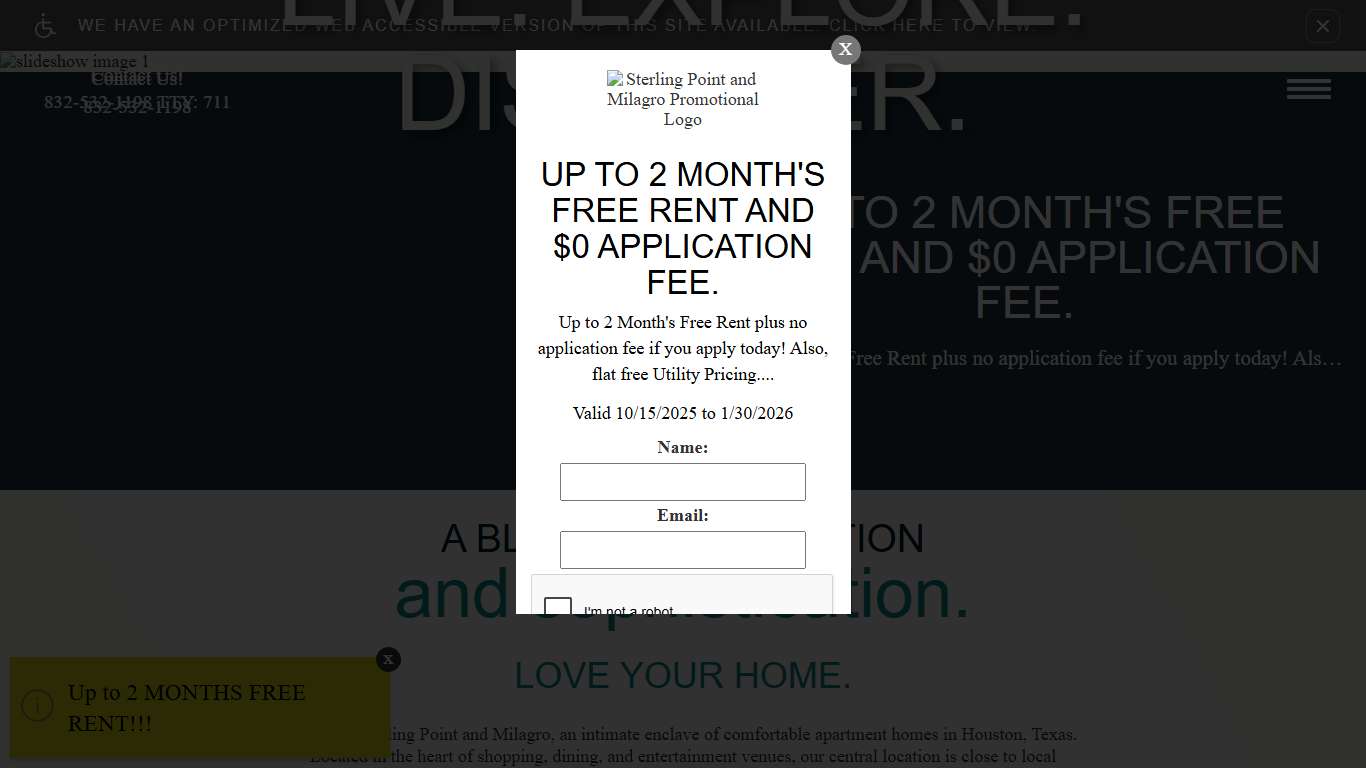 Sterling Point and Milagro - Apartments for Rent in Houston, TX